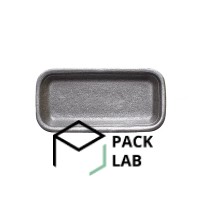 Підкладка харчова зі спіненого полістиролу 030-TR чорна